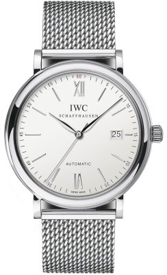 Những thiết kế đồng hồ IWC dây kim loại được người nổi tiếng lựa chọn